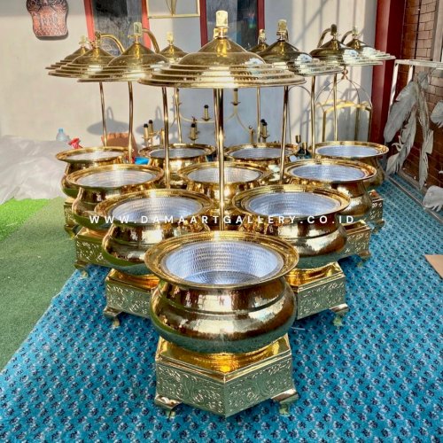 Alat Prasmanan Chafing Dish Kuningan