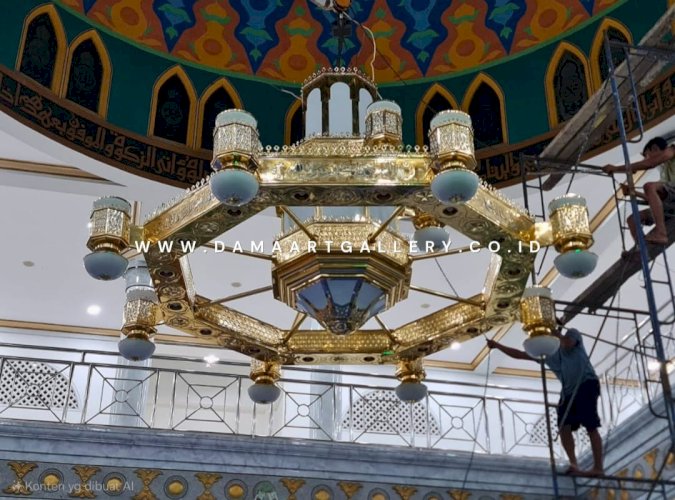 Keindahan Lampu Nabawi Model Maroko