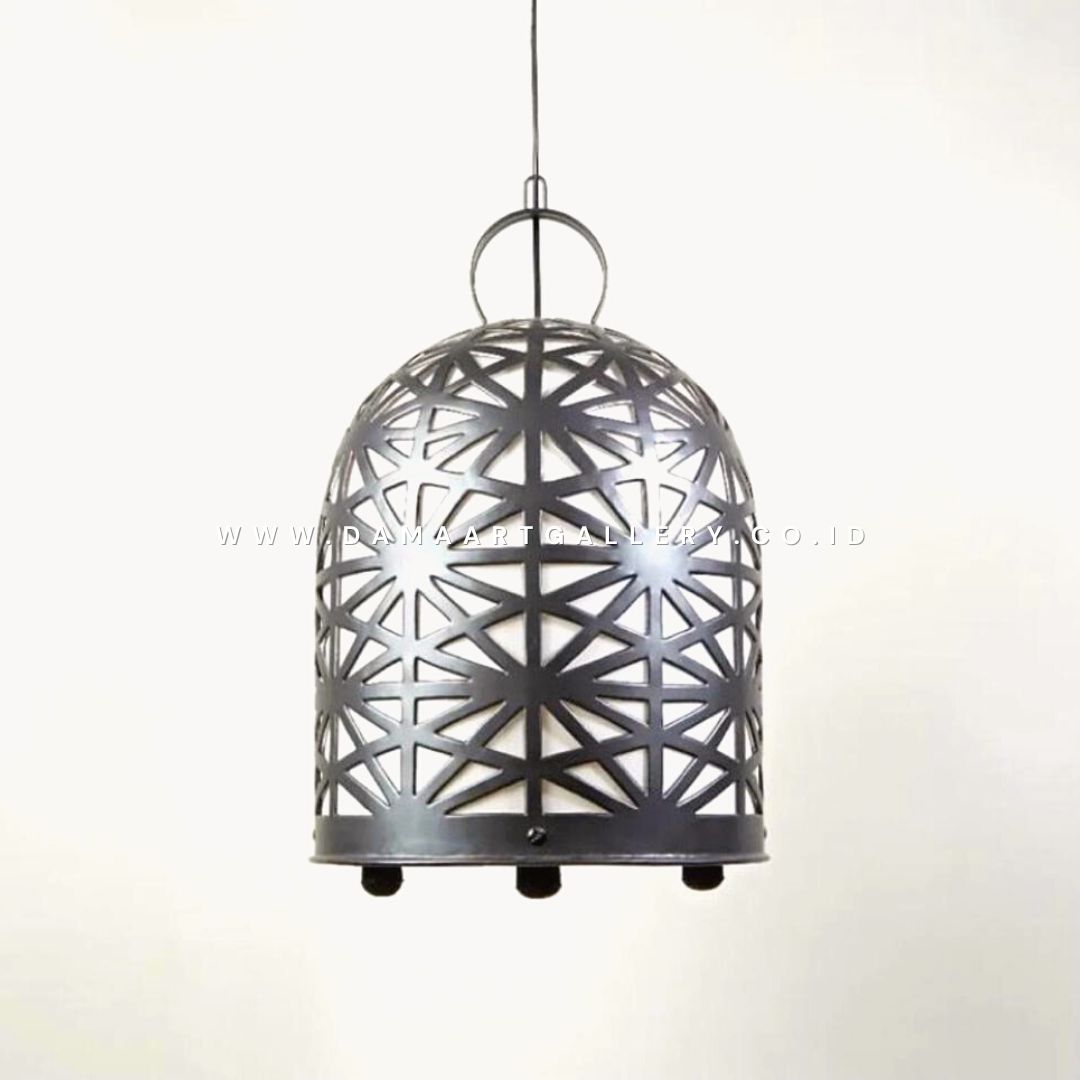 Lampu Sangkar Kuningan Pahat