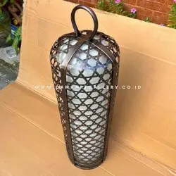 Lampu Tabung Anyaman Tembaga