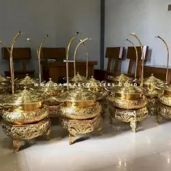 Pemanas makanan kuningan murah